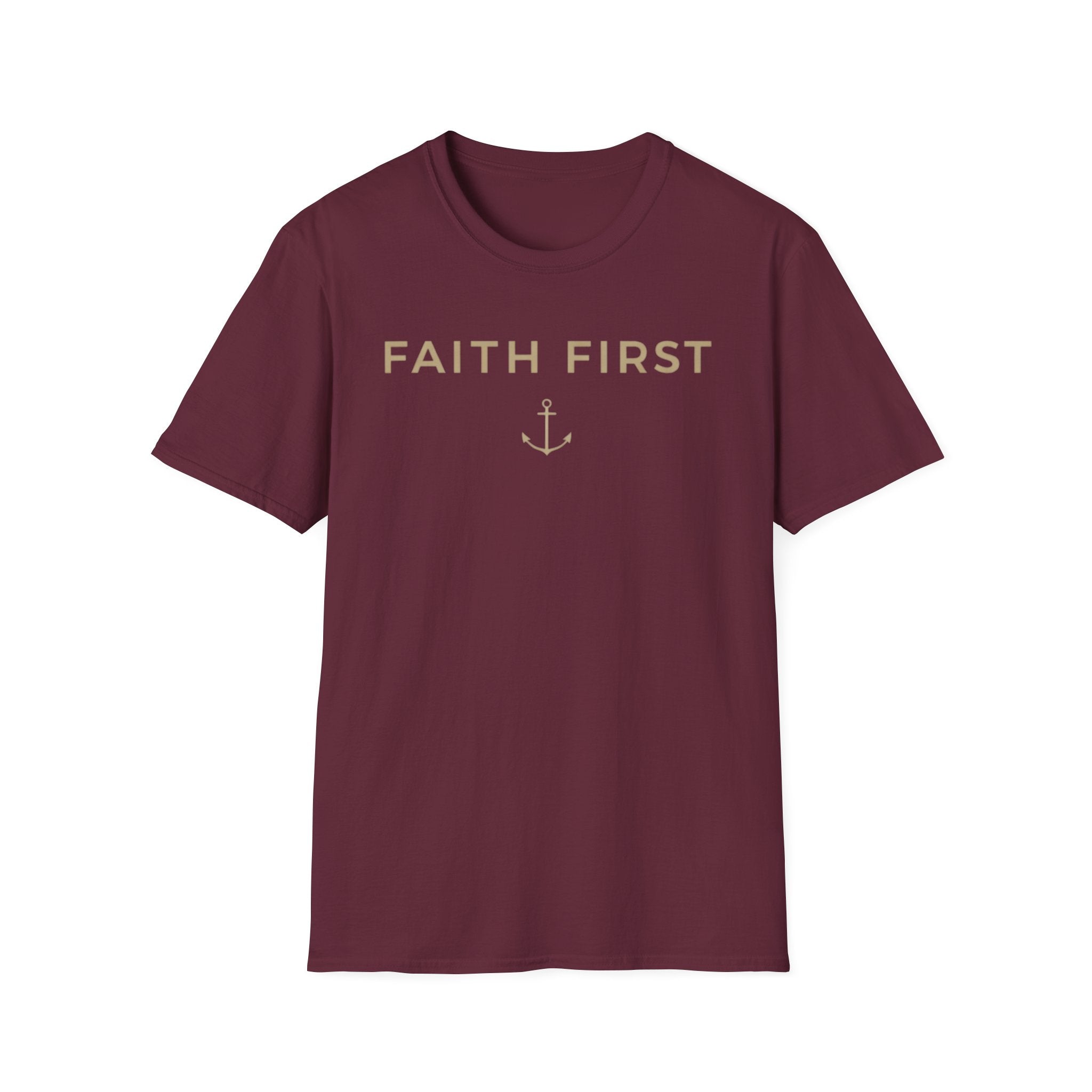 Faith First Anchor T-Shirt