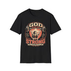 God Man Her Strong T-Shirt