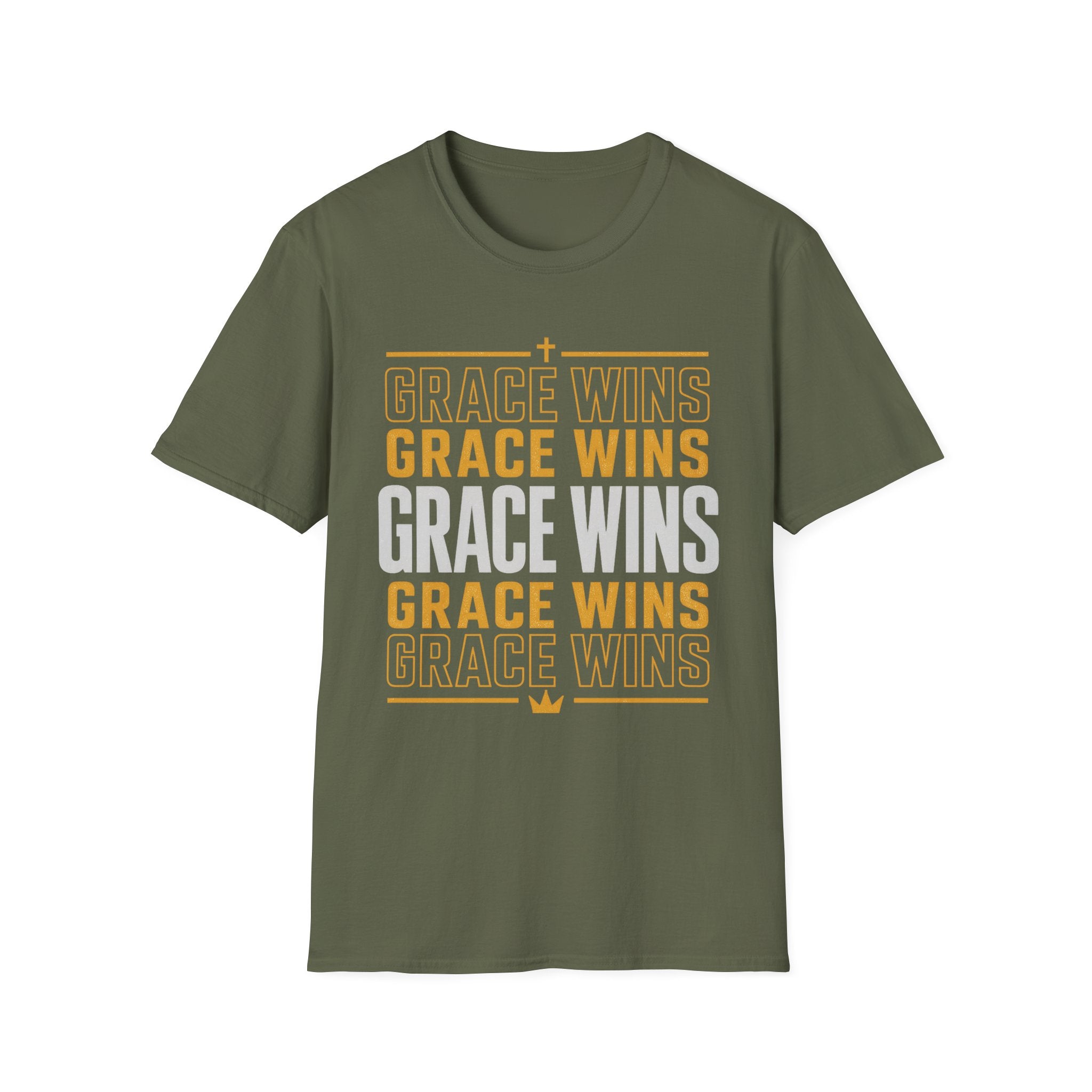 Grace Wins Cross T-Shirt