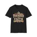 Founded In Faith Flag T-Shirt