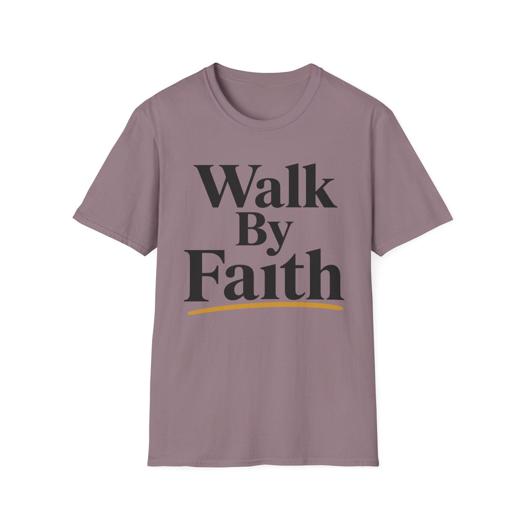 Walk By Faith Gold T-Shirt