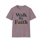 Walk By Faith Gold T-Shirt