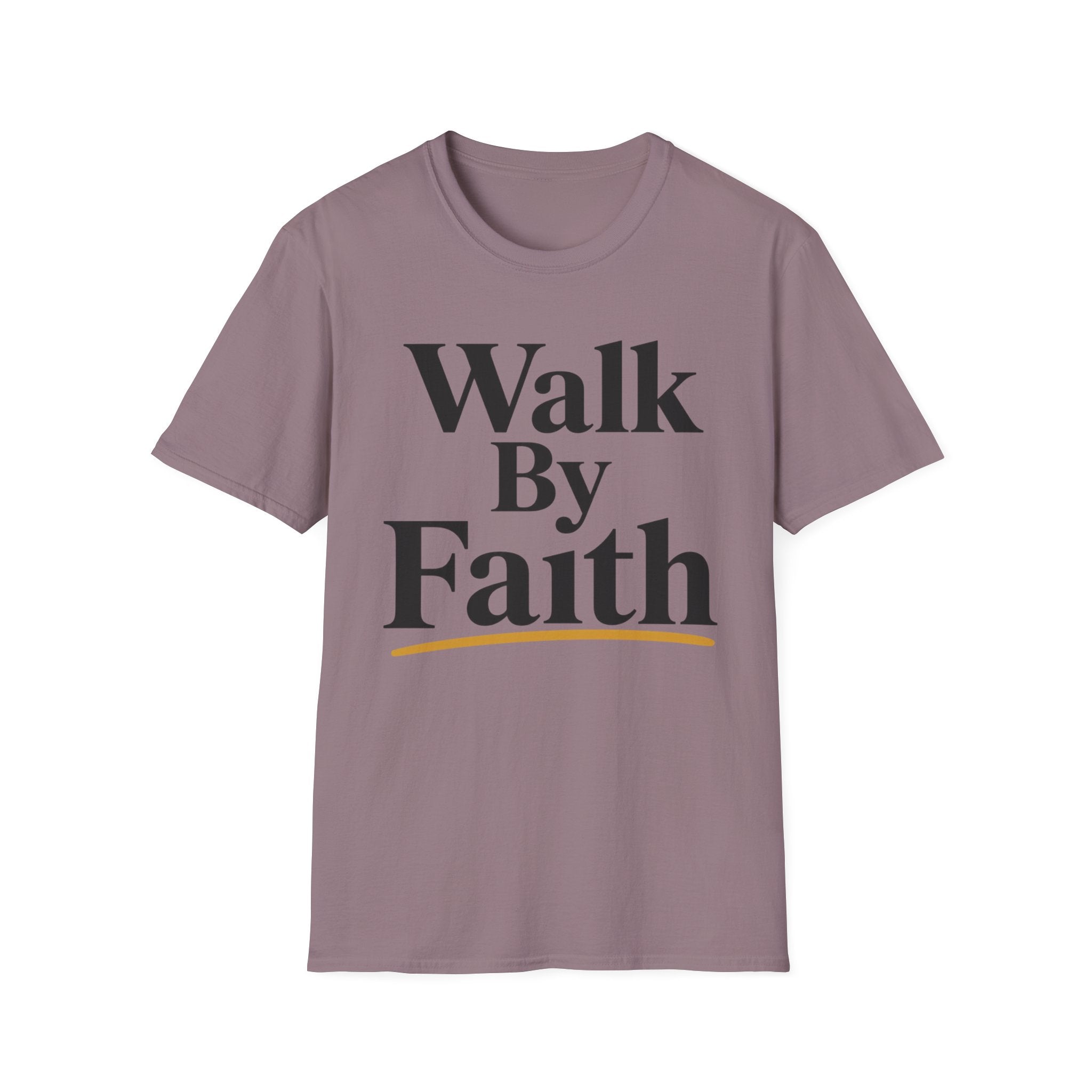 Walk By Faith Gold T-Shirt