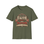 Faith Built This Nation Flag T-Shirt