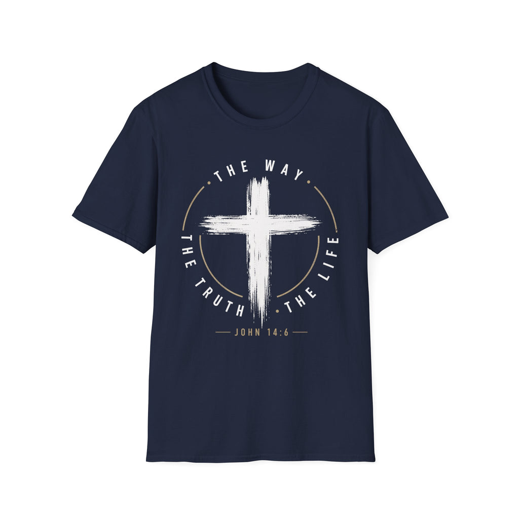 The Way The Truth The Life Cross T-Shirt