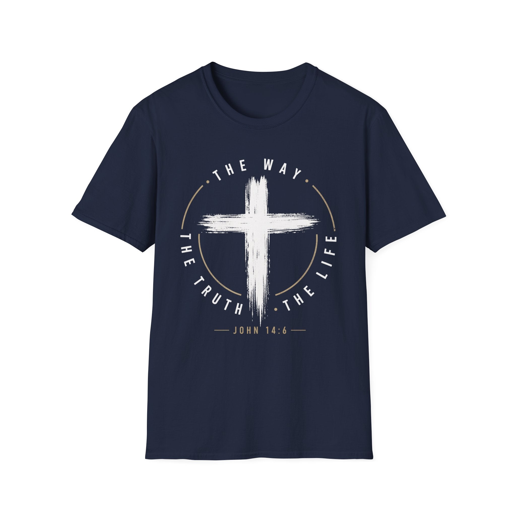 The Way The Truth The Life Cross T-Shirt