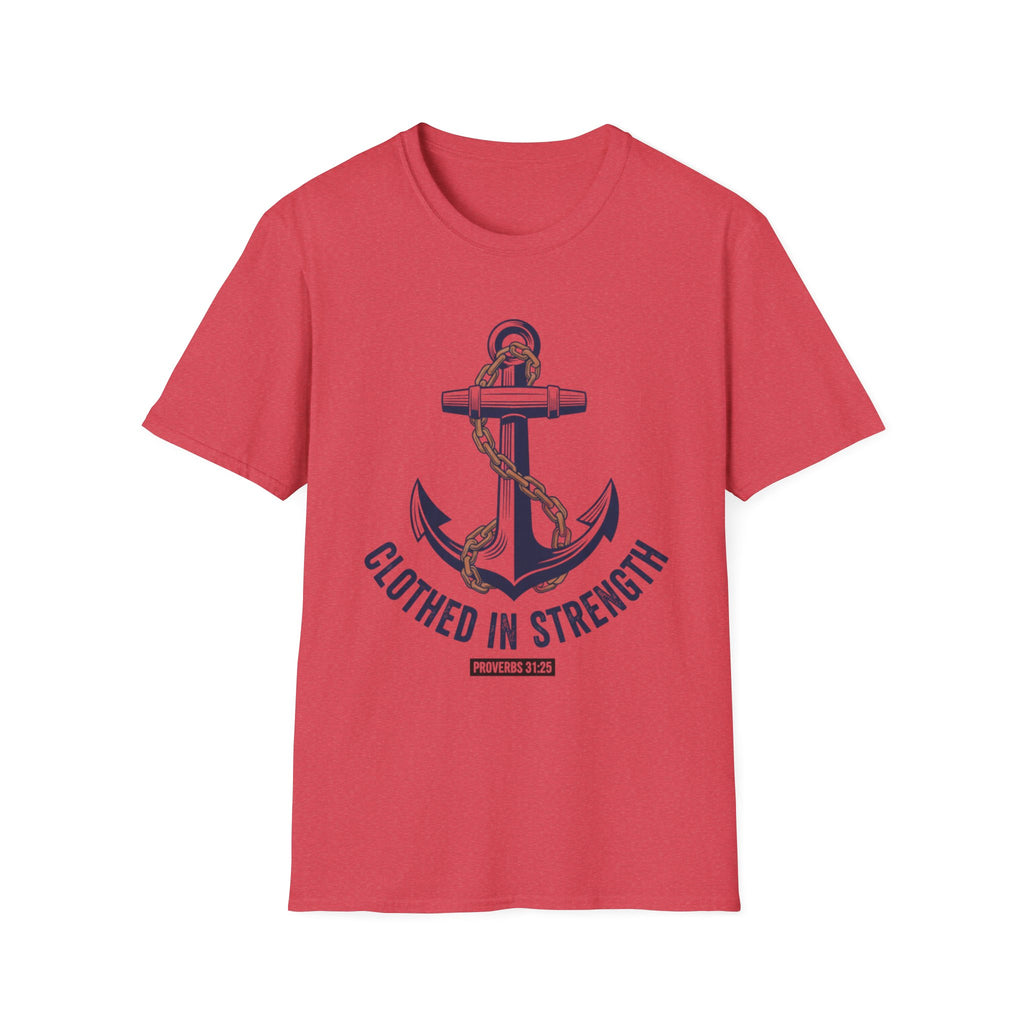 Clothed In Strength Proverbs T-Shirt