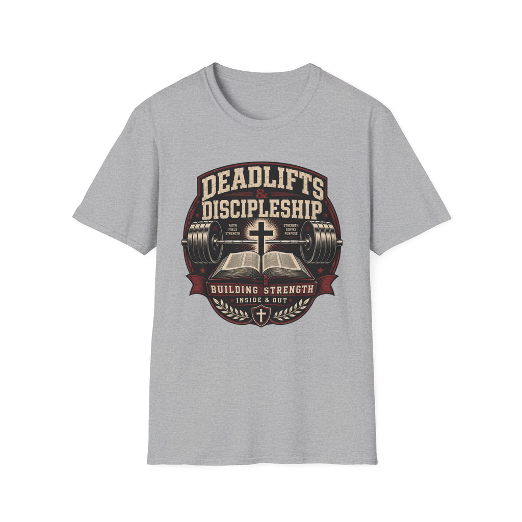 Deadlifts & Discipleship T-Shirt