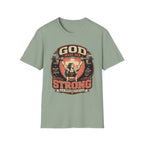 God Man Her Strong T-Shirt