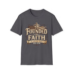 Founded In Faith Flag T-Shirt