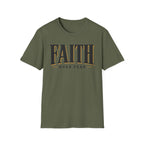 Faith Over Fear Black And Gold T-Shirt