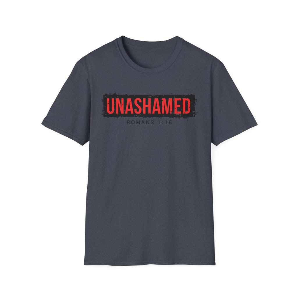 Unashamed Rom 1:16 T-Shirt