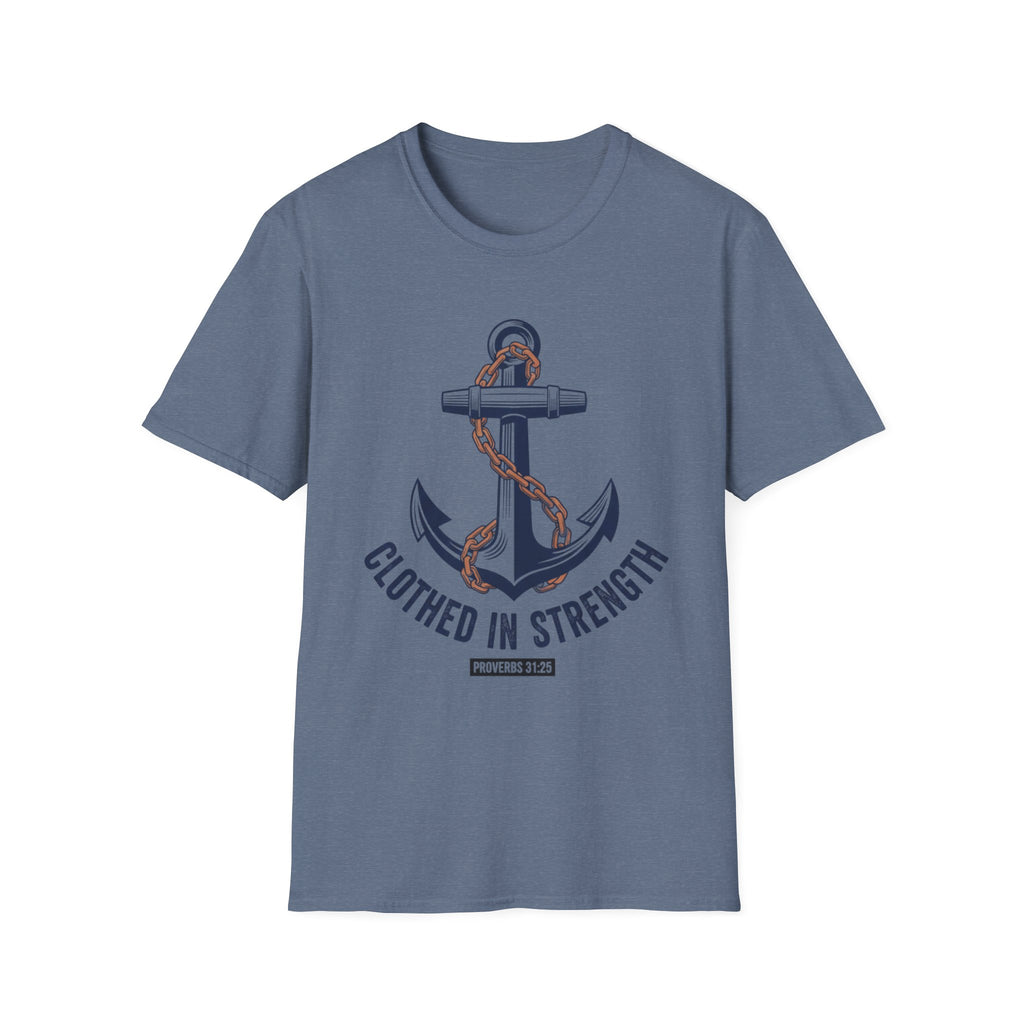 Clothed In Strength Proverbs T-Shirt