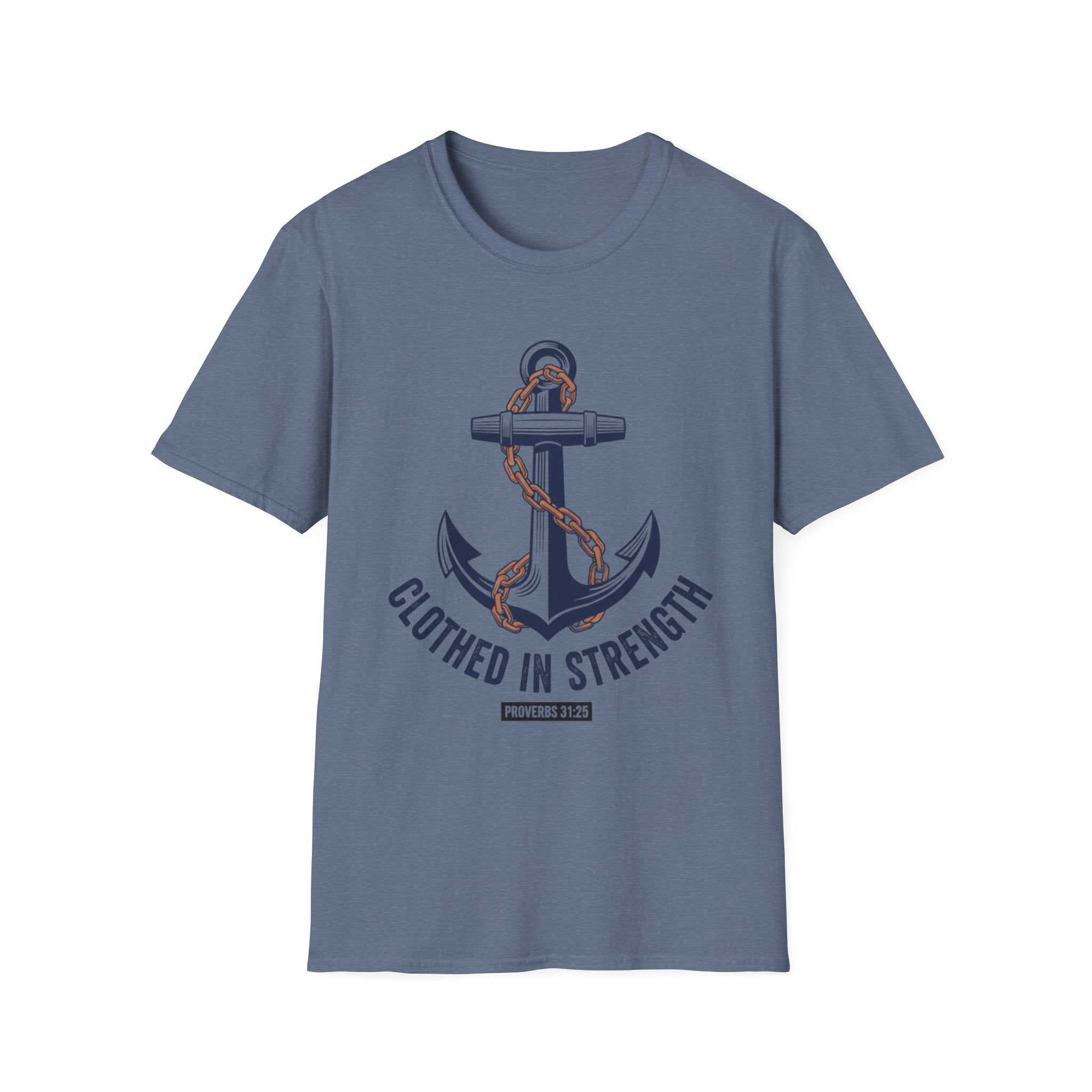 Clothed In Strength Proverbs T-Shirt