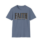 Faith Over Fear Black And Gold T-Shirt