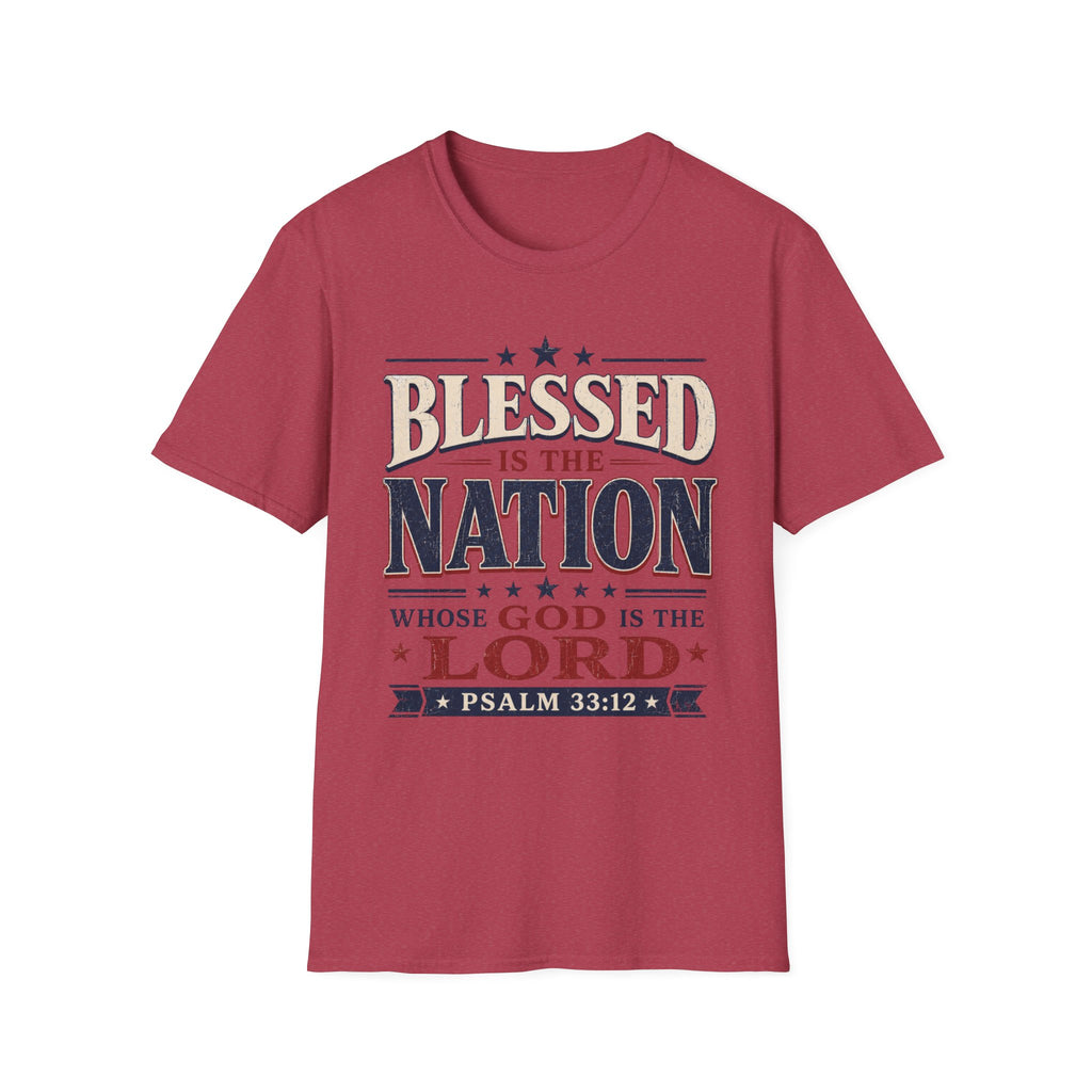 Blessed Is The Nation T-Shirt