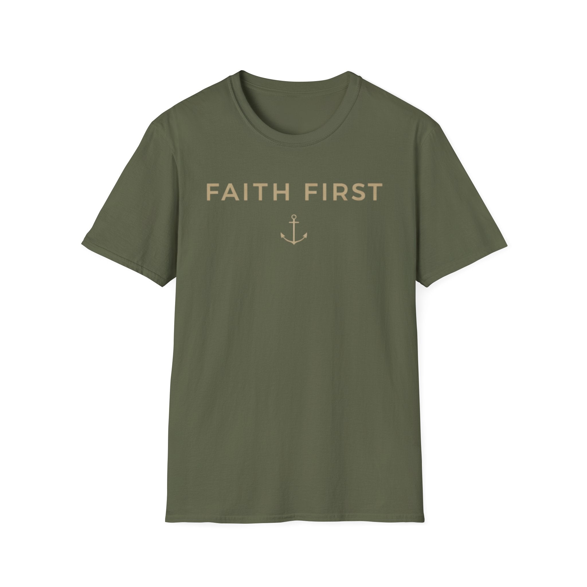Faith First Anchor T-Shirt