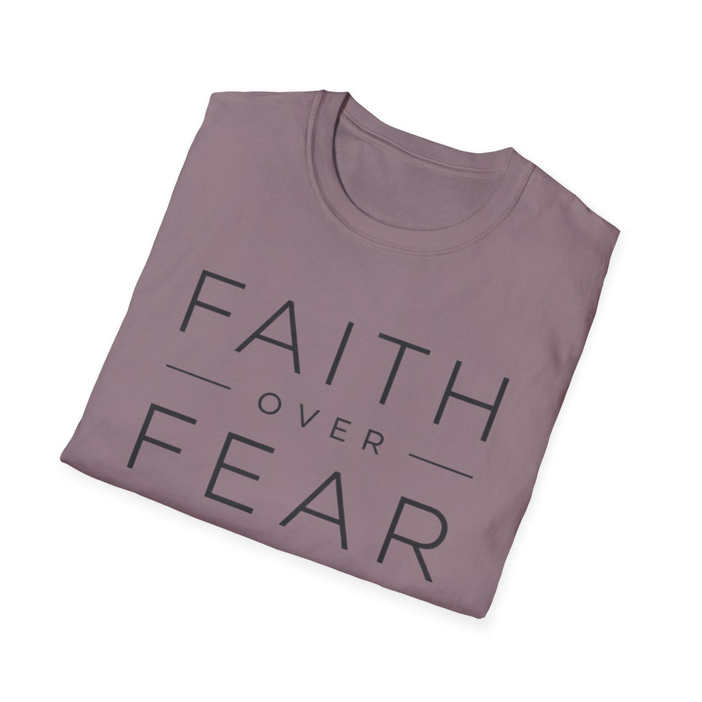 Faith Over Fear Print T-Shirt