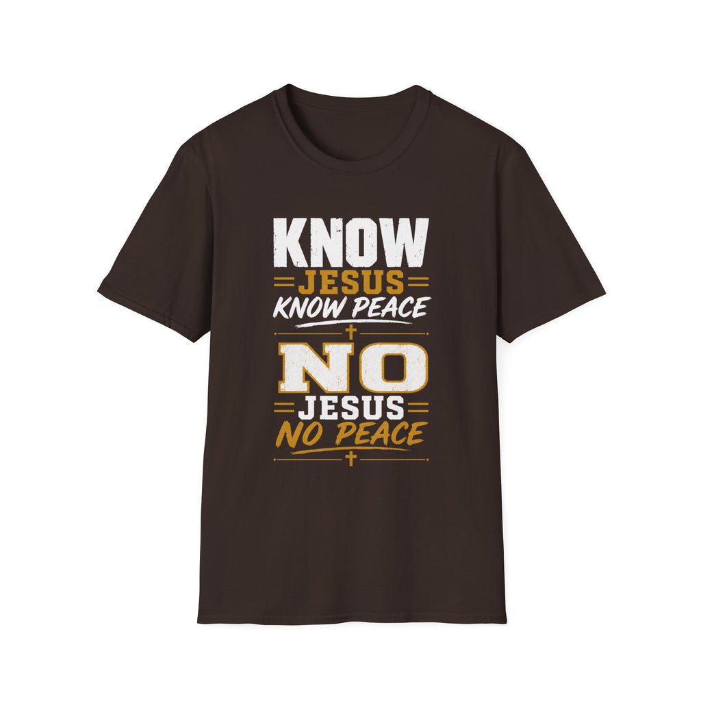 Know Jesus Know Peace T-Shirt