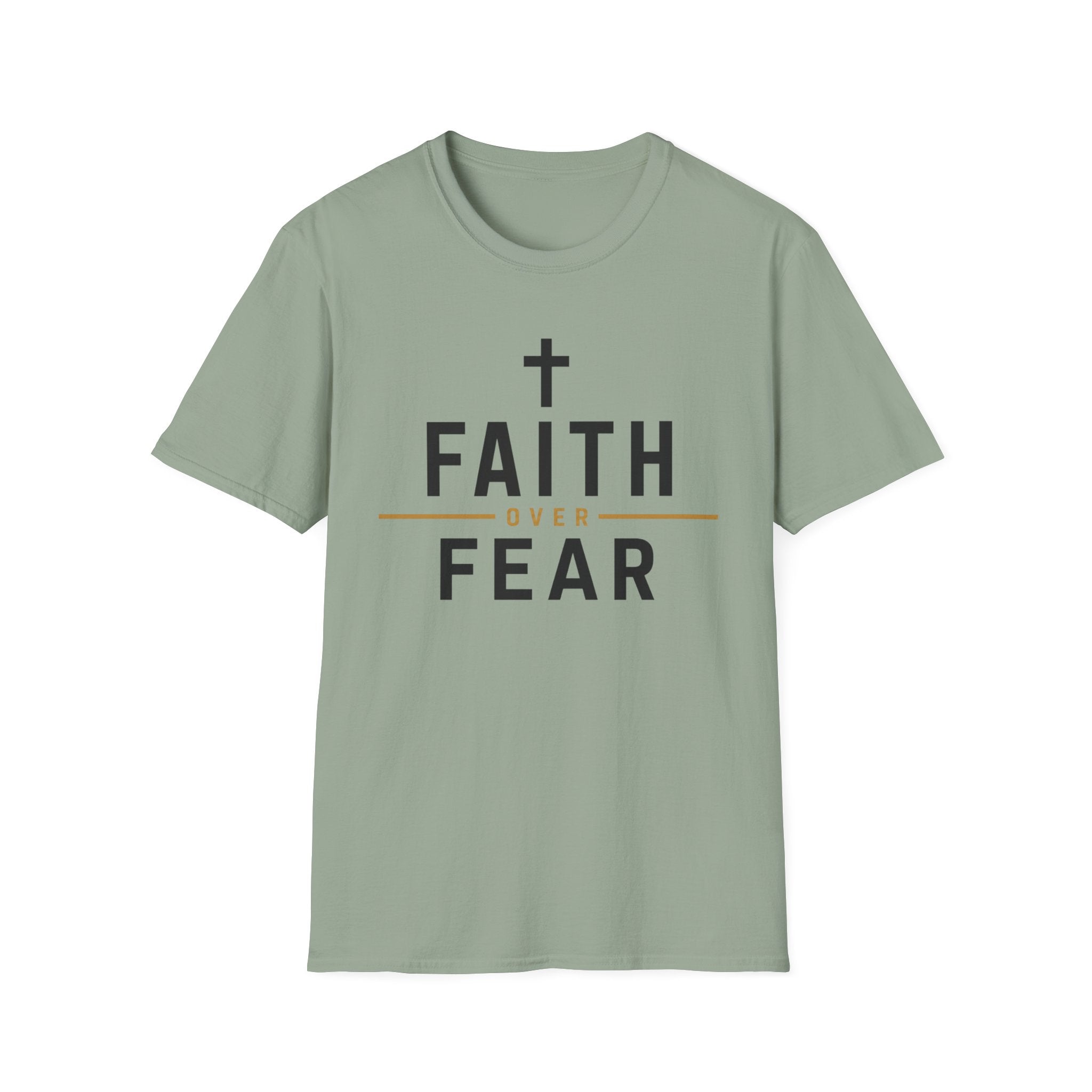 Faith Over Fear Cross Top T-Shirt