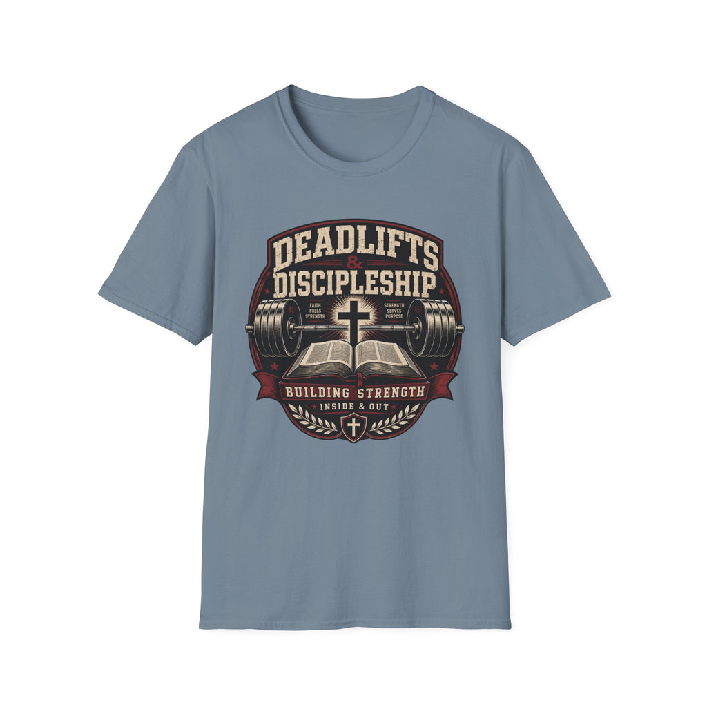 Deadlifts & Discipleship T-Shirt