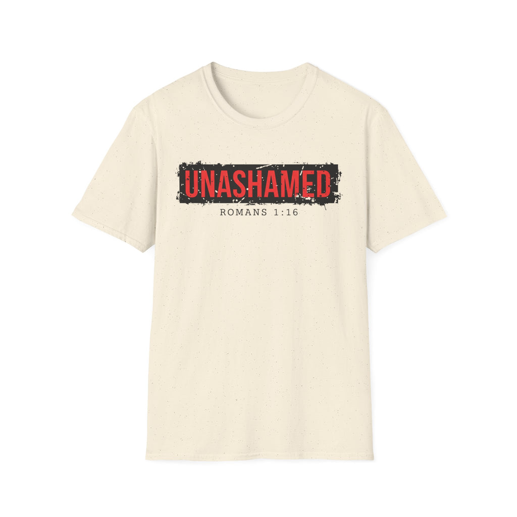 Unashamed Rom 1:16 T-Shirt