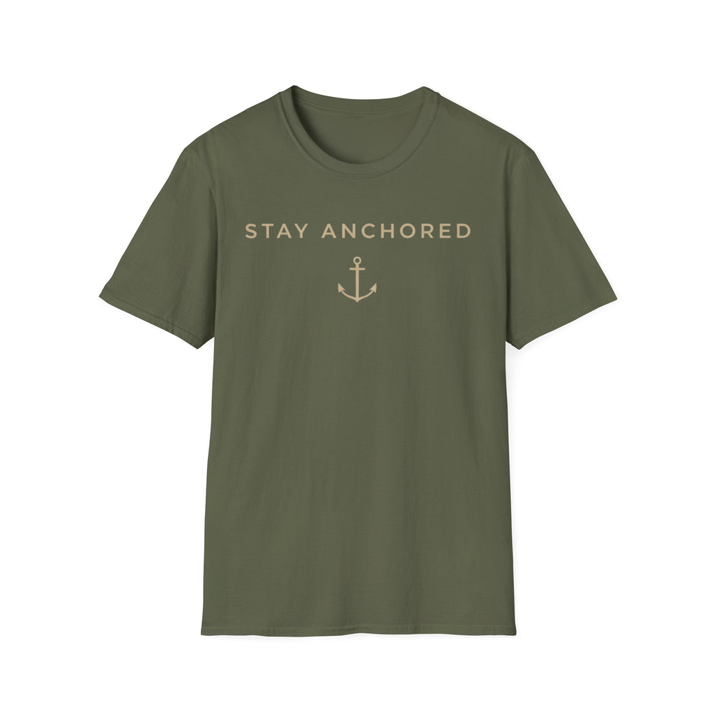 Stay Anchored Gold T-Shirt