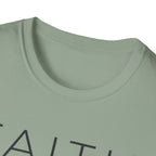 Faith Over Fear Print T-Shirt