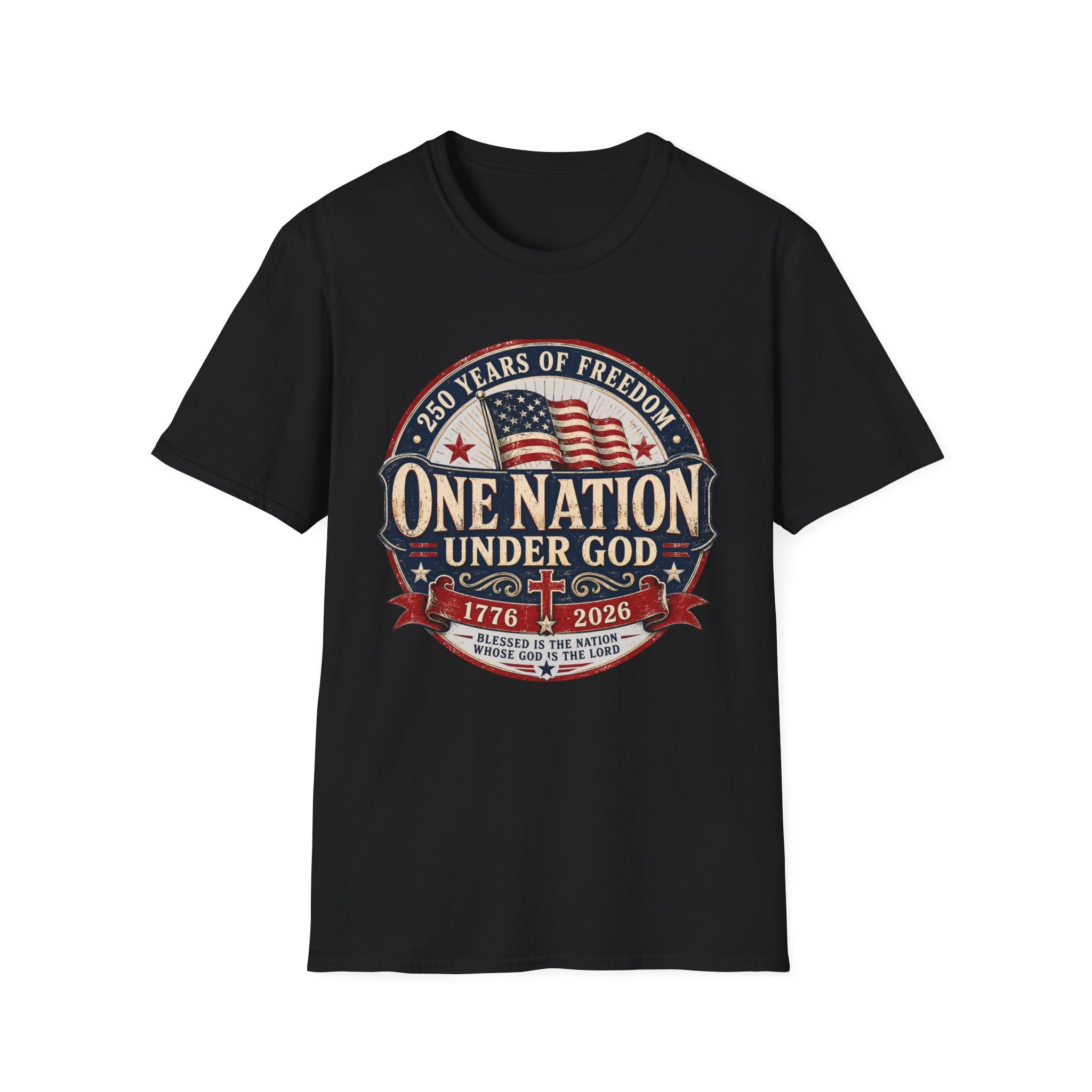 One Nation Under God Flag T-Shirt