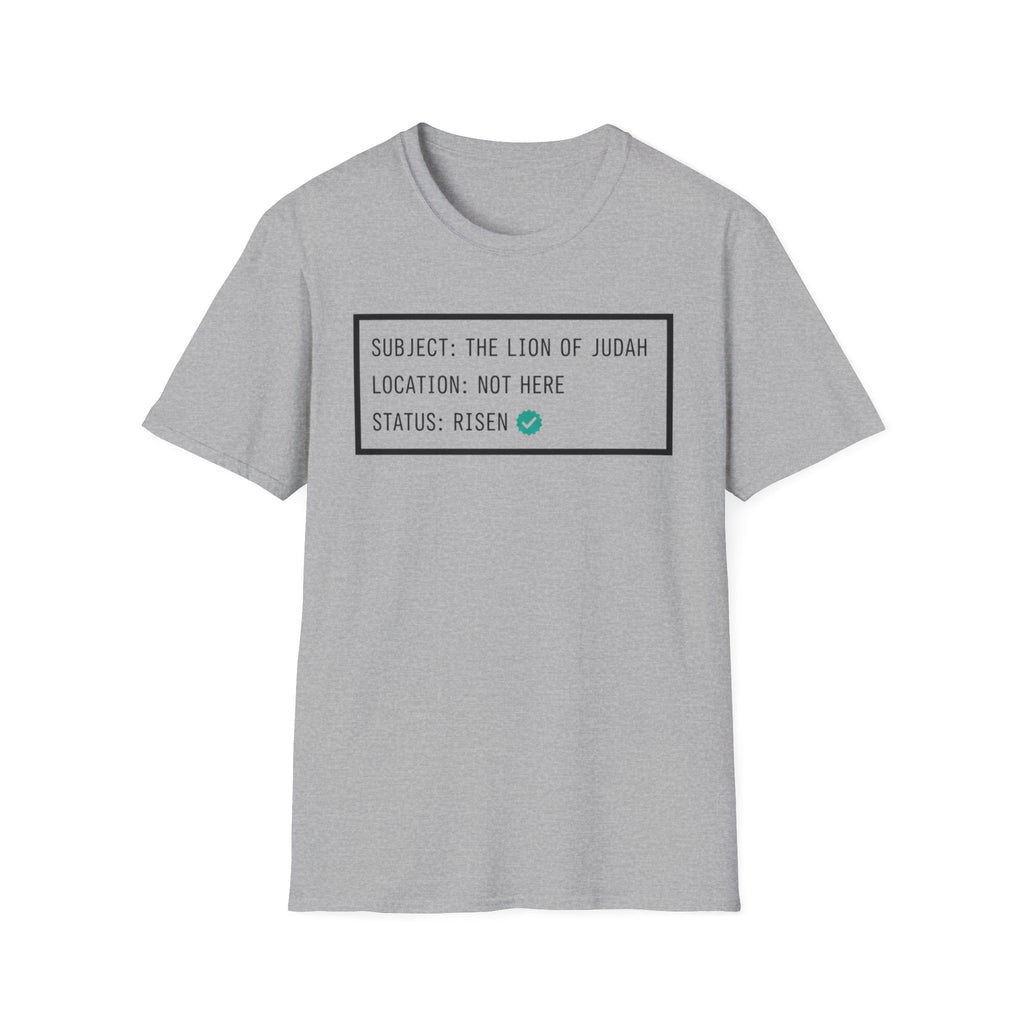 Subject Location Status T-Shirt