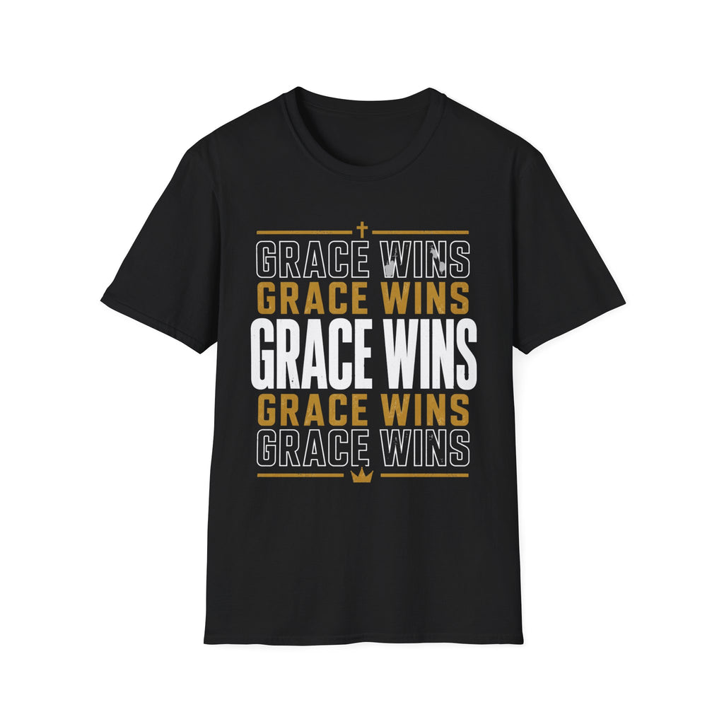 Grace Wins Cross T-Shirt