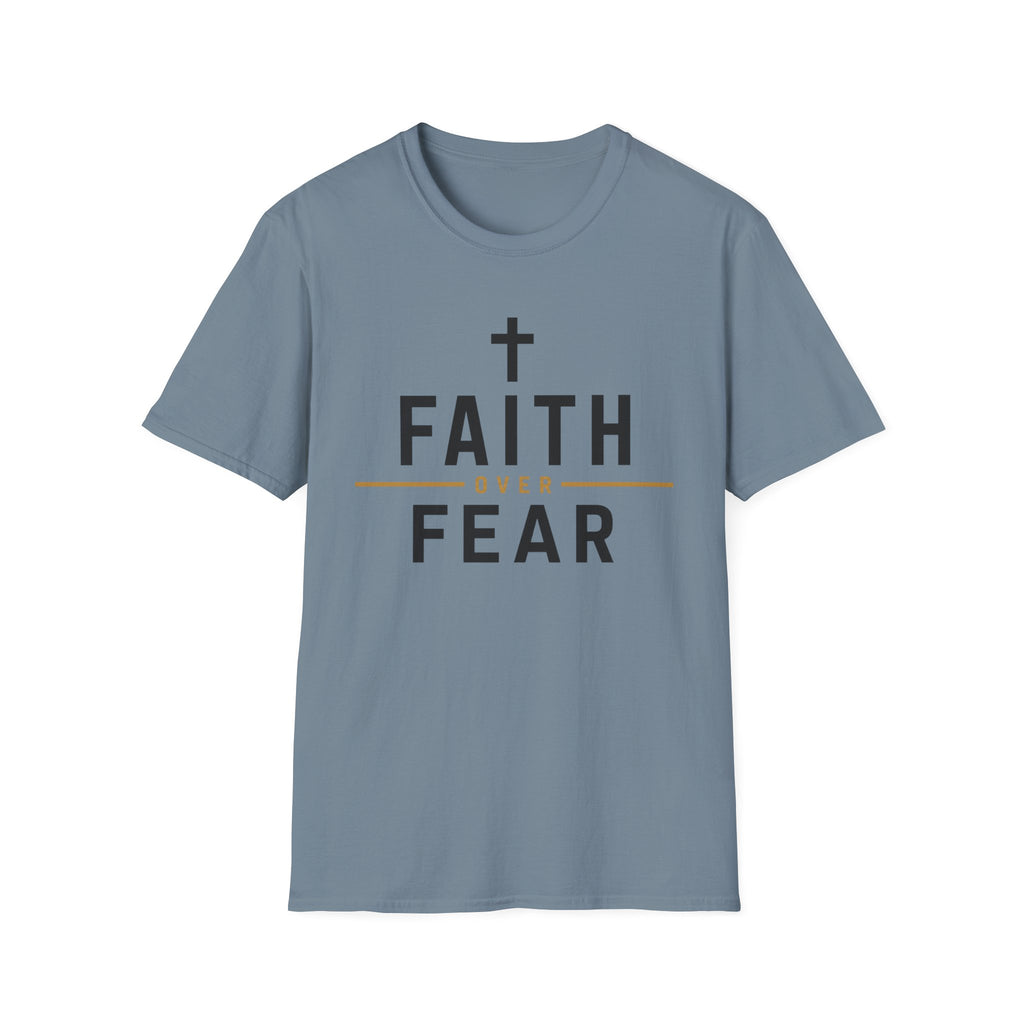Faith Over Fear Cross Top T-Shirt