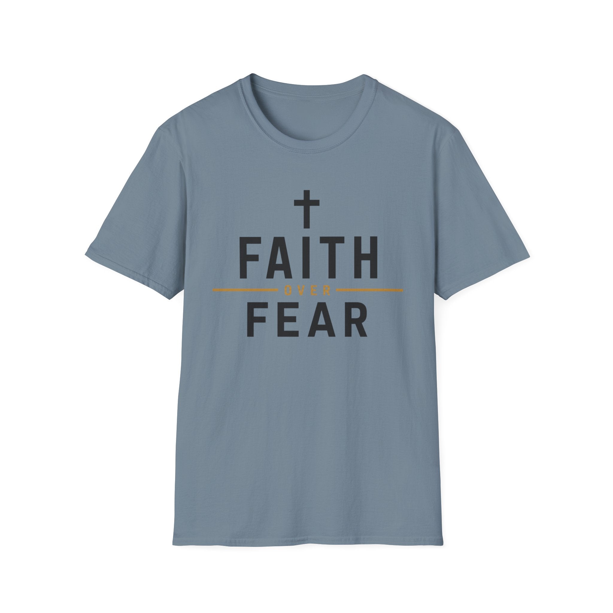 Faith Over Fear Cross Top T-Shirt