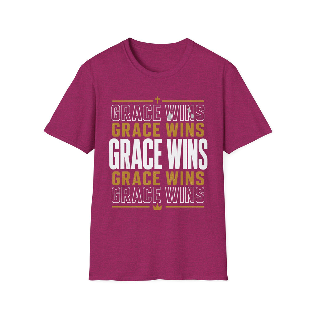 Grace Wins Cross T-Shirt