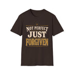 Not Perfect Just Forgiven Gold T-Shirt