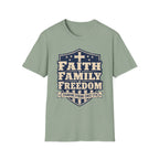 Faith Family Freedom T-Shirt