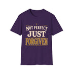 Not Perfect Just Forgiven Gold T-Shirt