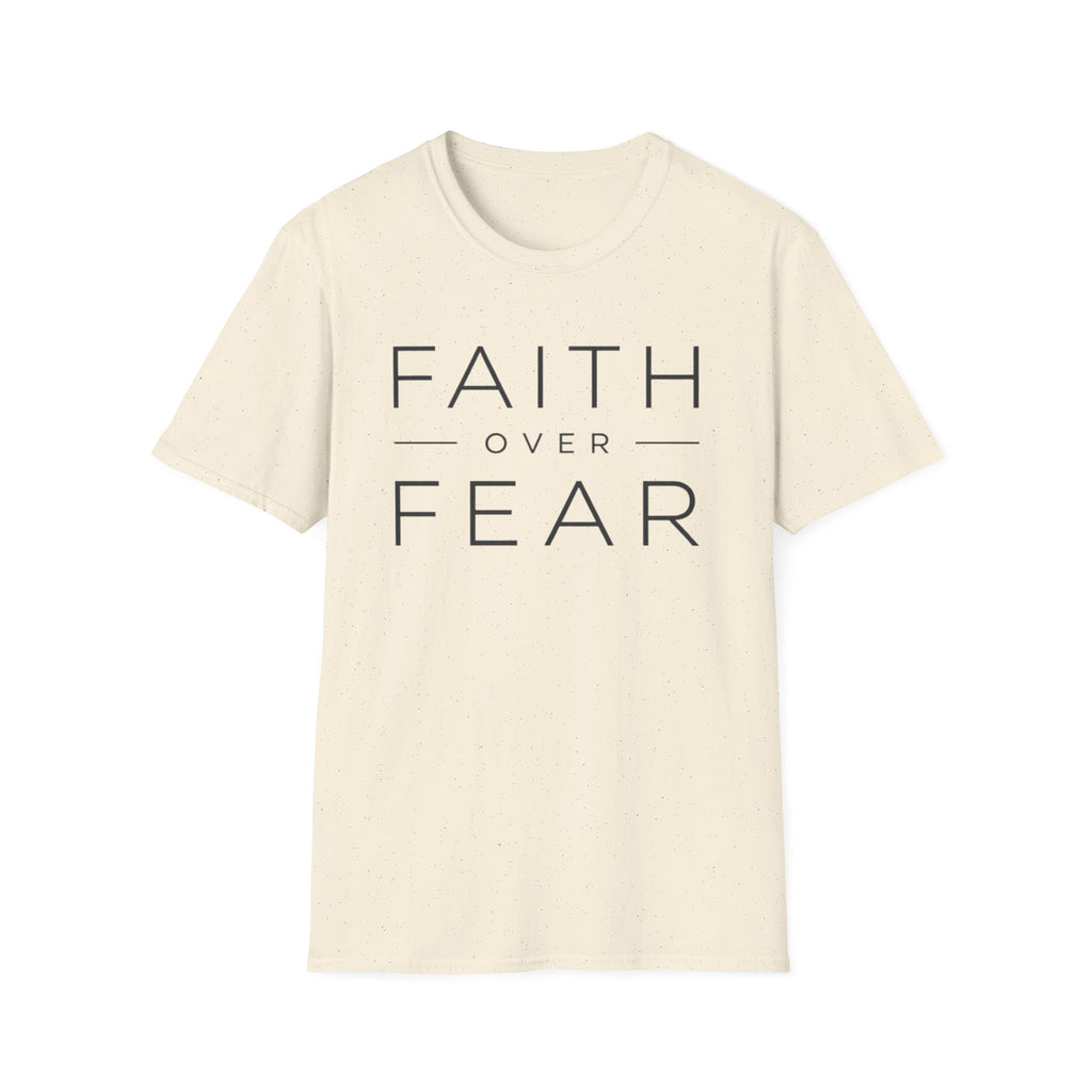 Faith Over Fear Print T-Shirt