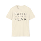 Faith Over Fear Print T-Shirt