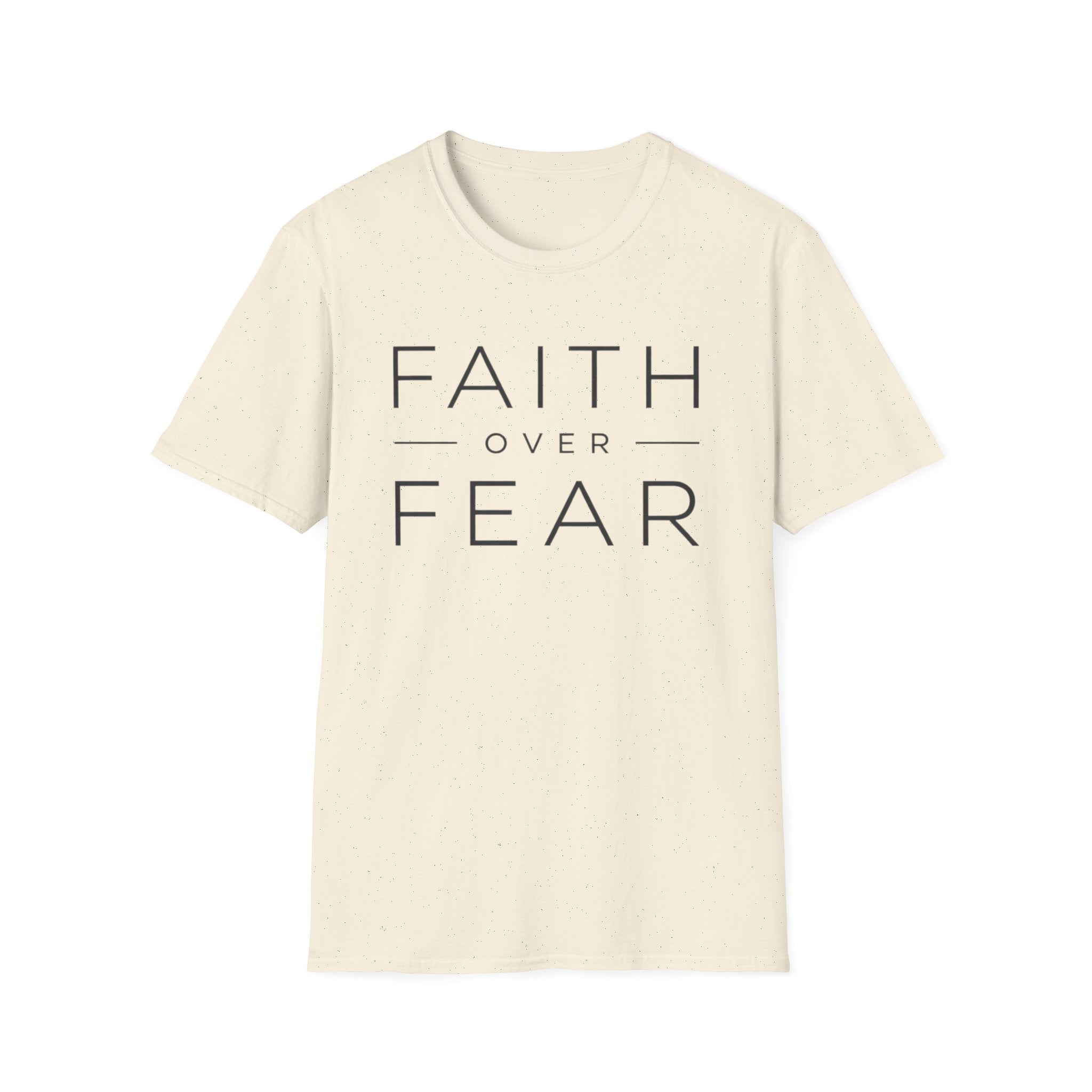Faith Over Fear Print T-Shirt