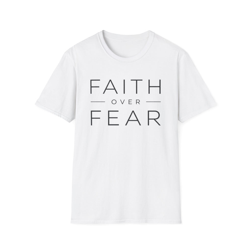 Faith Over Fear Print T-Shirt