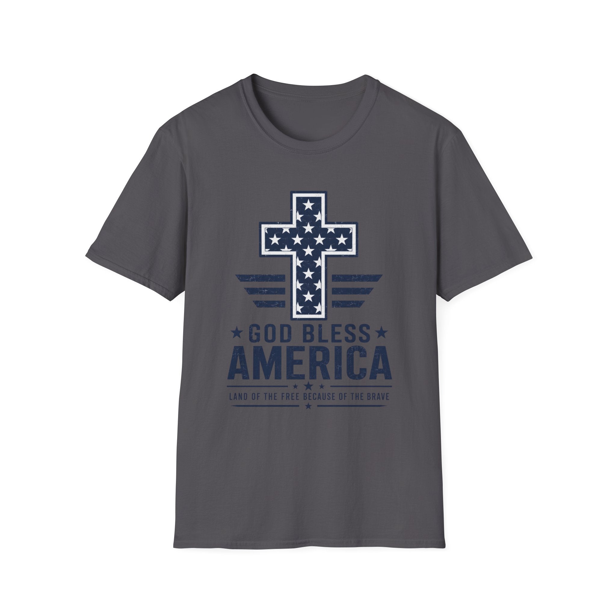 God Bless America Blue T-Shirt