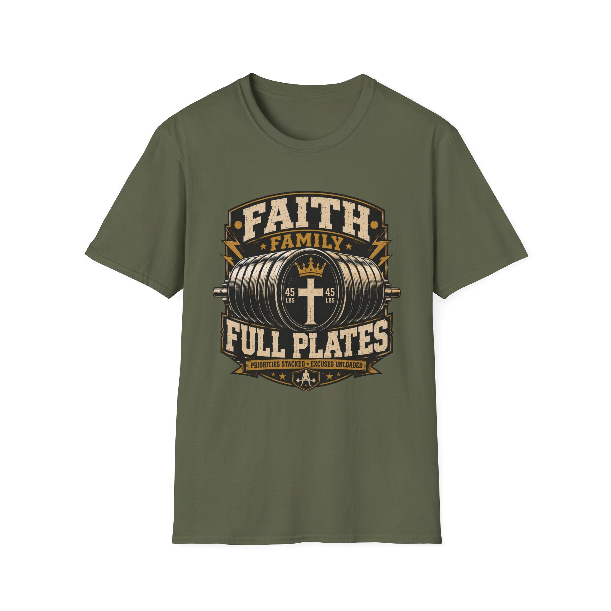 Faith Family Full Plates T-Shirt