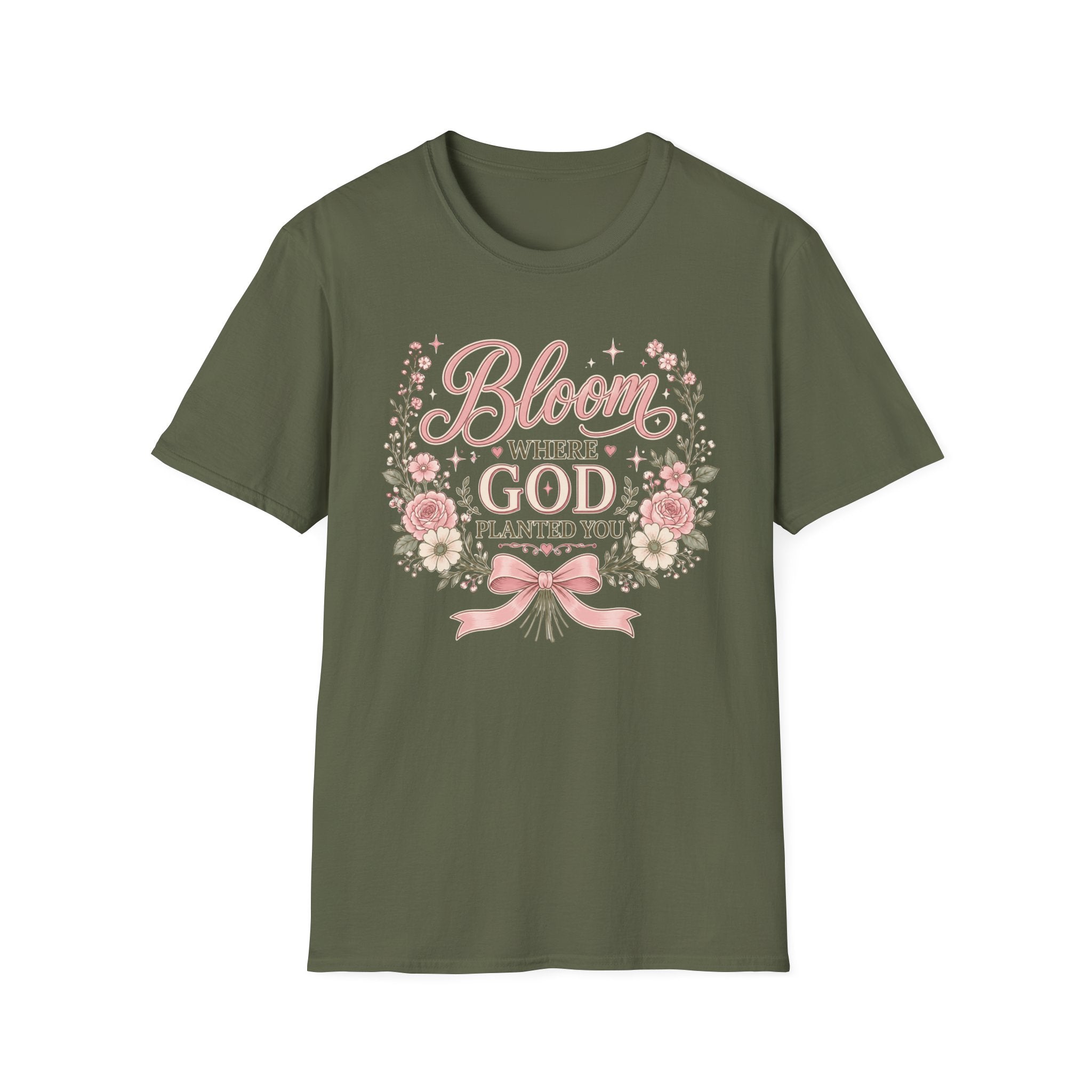Bloom Where God Planted You T-Shirt