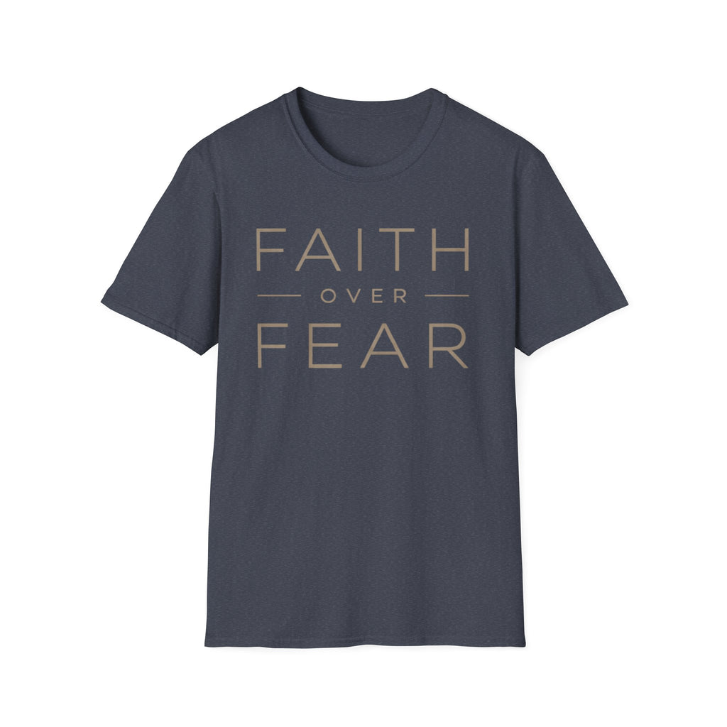 Faith Over Fear Gold T-Shirt