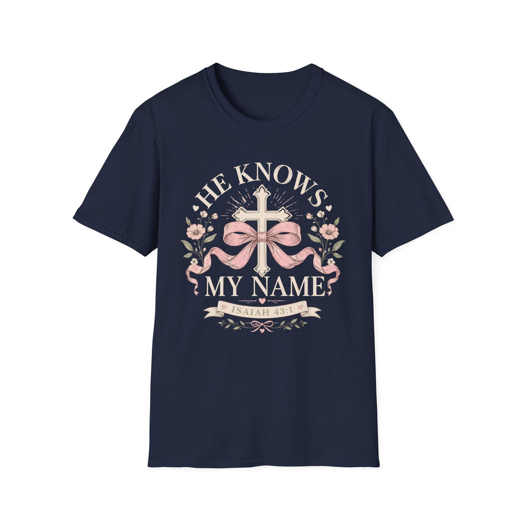 He Knows My Name T-Shirt