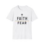 Faith Over Fear Cross Top T-Shirt