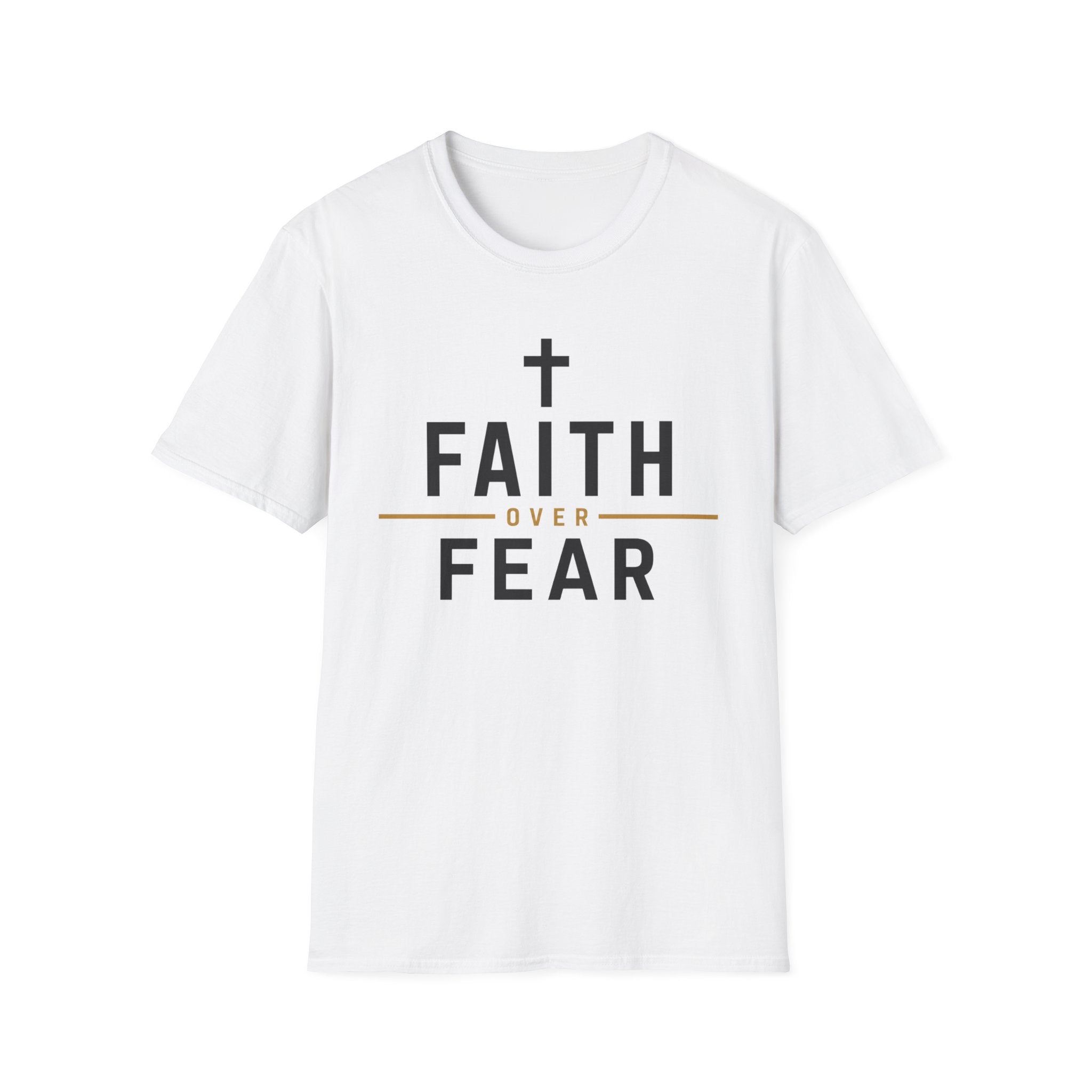 Faith Over Fear Cross Top T-Shirt