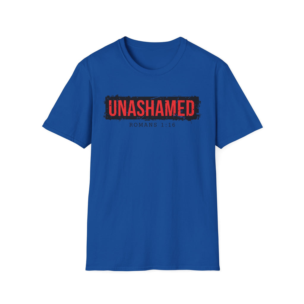 Unashamed Rom 1:16 T-Shirt