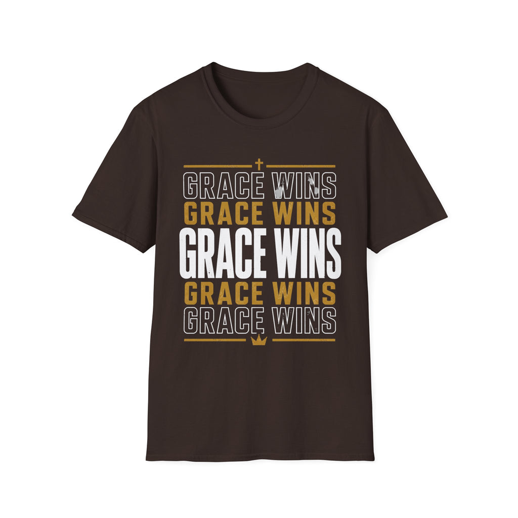 Grace Wins Cross T-Shirt